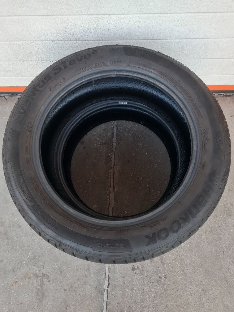 Летни гуми 2 броя HANKOOK Ventus S1Evo2 205 55 R17 дот 2524