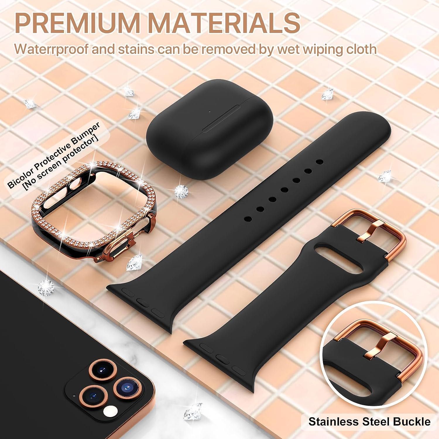 Carcasa si Bratara Silicon Apple Watch Ultra 49mm