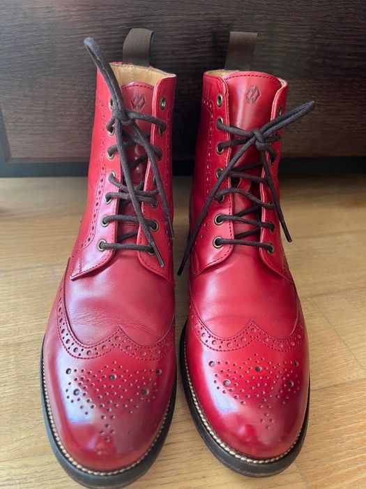 Елегантни дамски боти, естествена кожа, дизайнерски, No 37