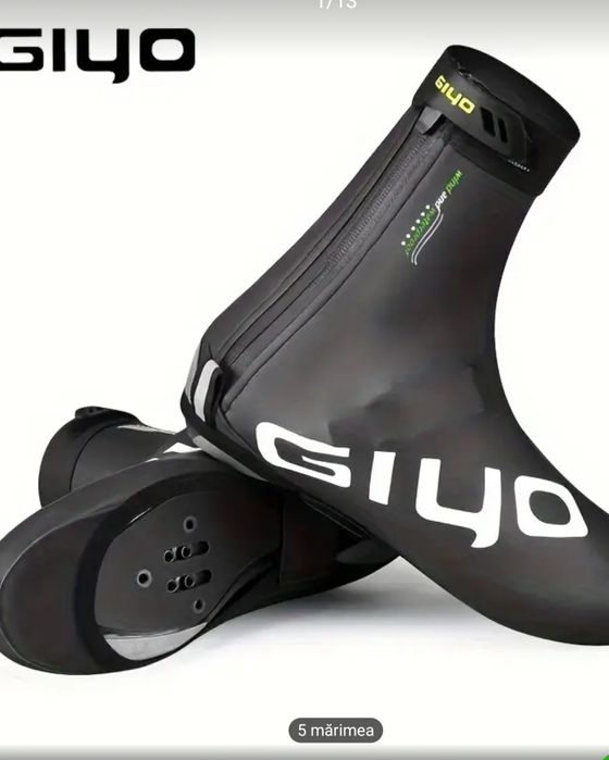 HUSE pantofi ciclism iarna sau vreme rece, protectie apa si vant