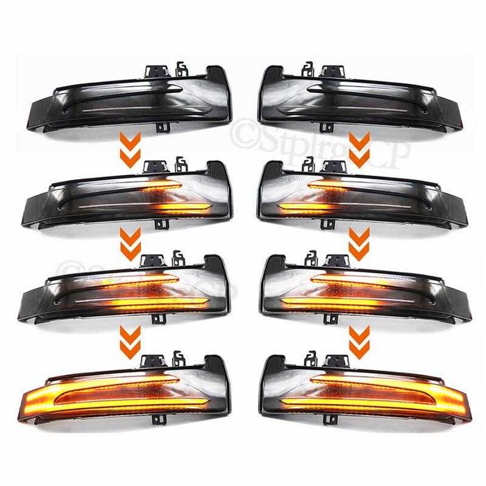Динамични LED Мигачи за Mercedes W204, W212, W221, W218, X204 и други