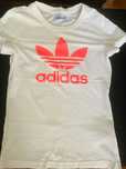 Adidas - оригинална дамска тениска XS - размер