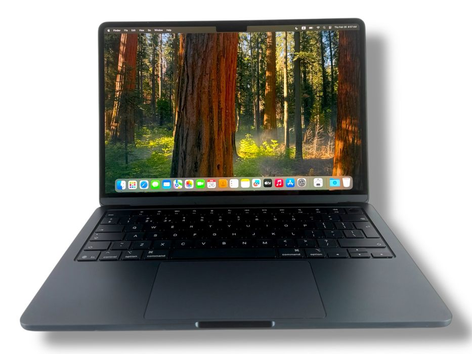 Apple MacBook Air 13 M4 16RAM 256GB Midnight 94% Батерия! Гаранция! — миниатюра 1