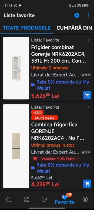 Combină frigorifica