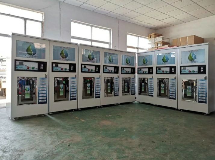 Новые Аппараты автоматы для очистки воды фильтр уличный снековыйбизнес