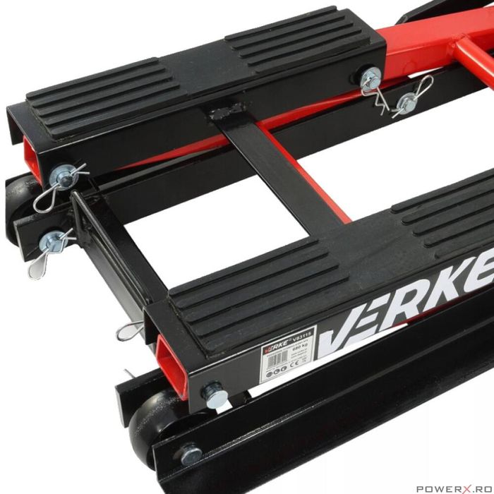 Cric hidraulic pentru motociclete, ATV, cu pedala pentru ridicare,