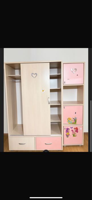 Продам детский шкаф с кроватью и тумбой Cilek Турция