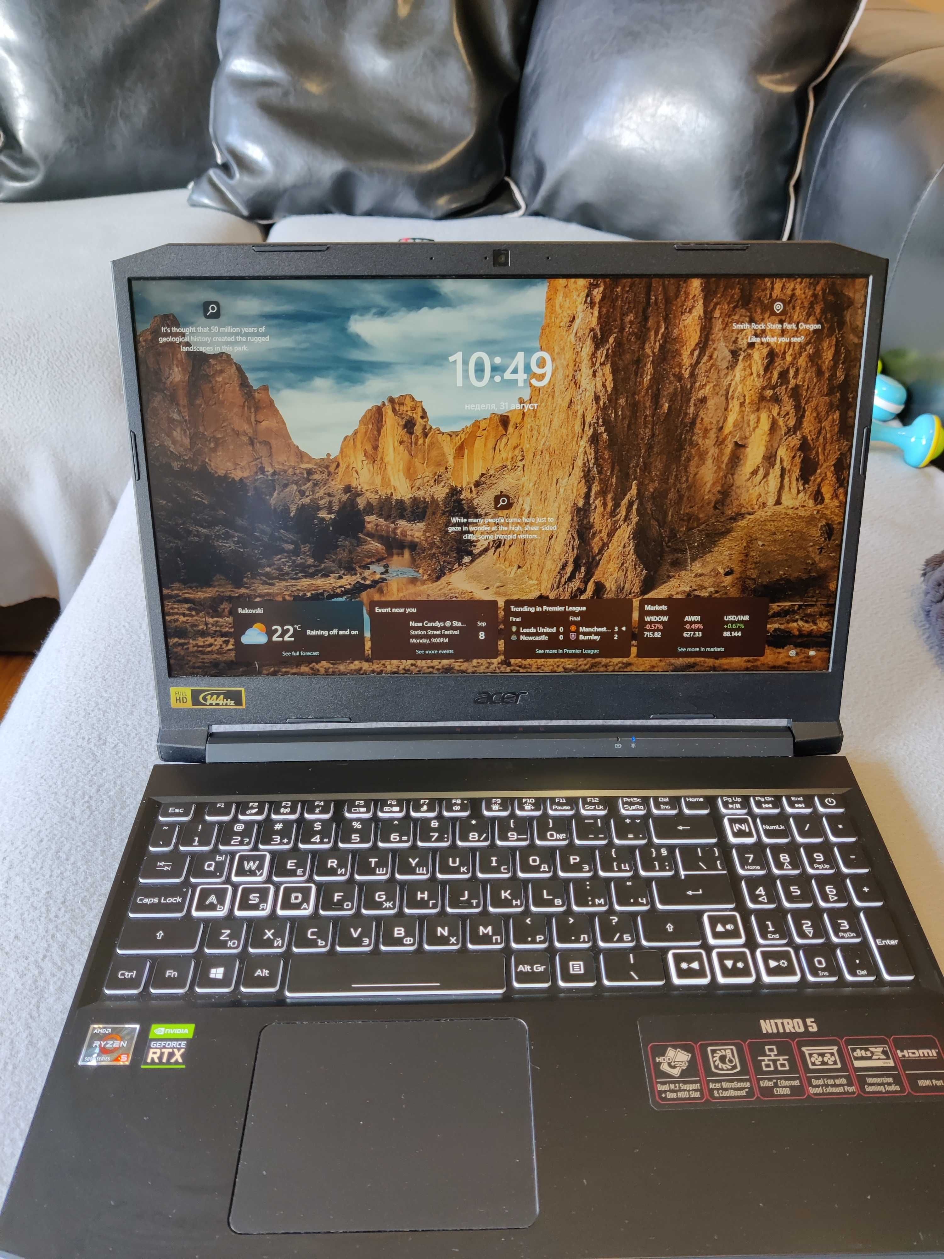 ACER Nitro 5 AN515-45 Gaming Laptop / Гейминг Лаптоп