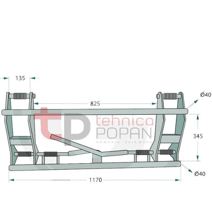 Cadru detasabil cu prindere euro import Germania - tehnicapopan.ro