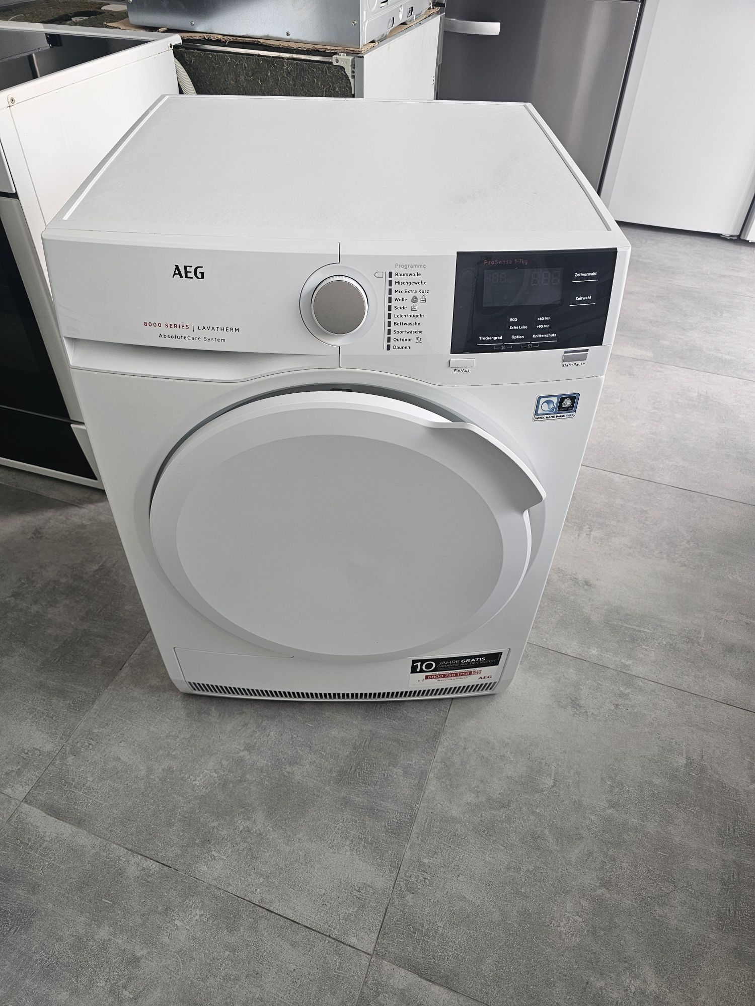Сушилня Aeg 8000 series AbsoluteCare 7 кг. А+++