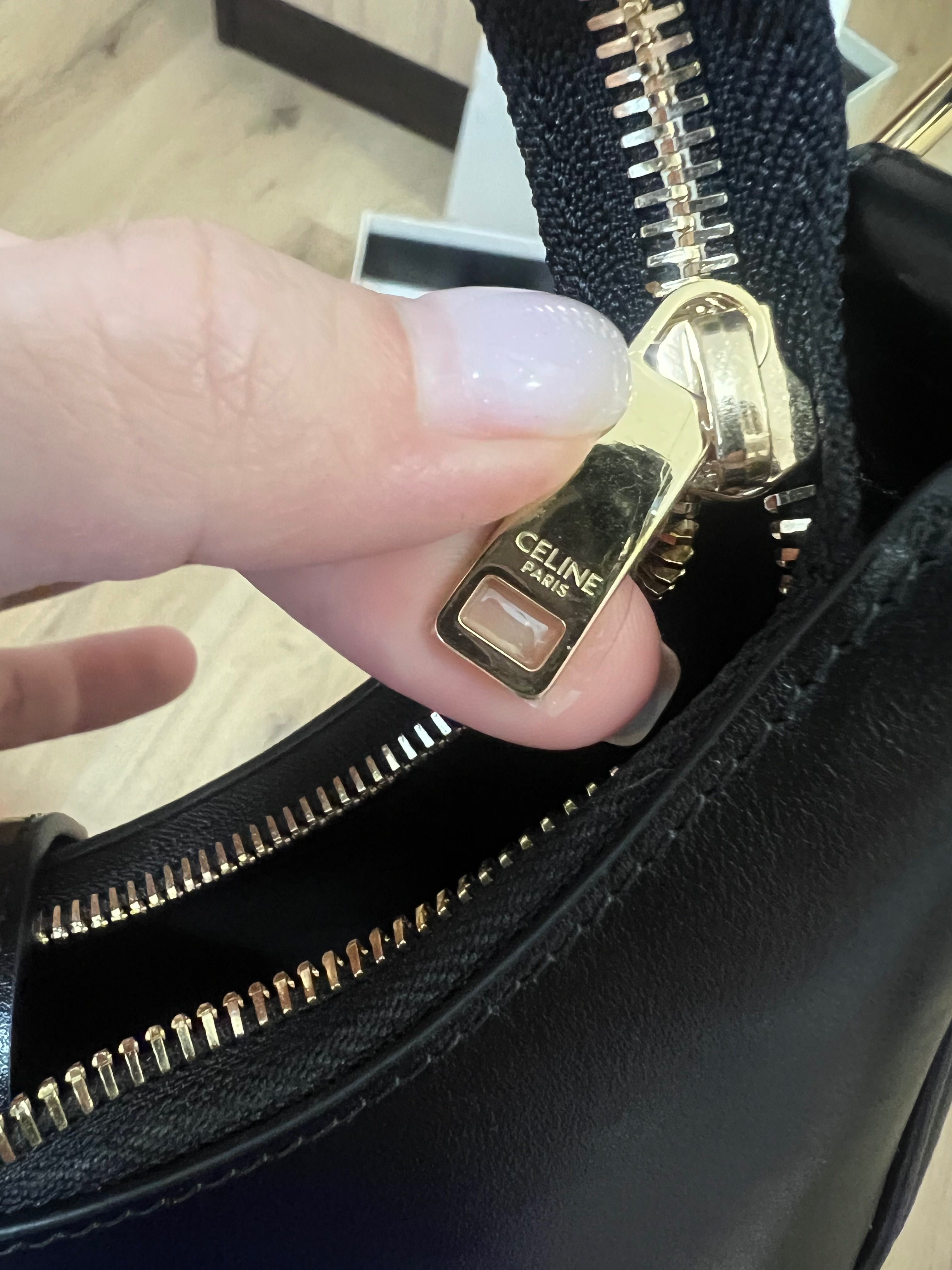 Кожена чанта celine
