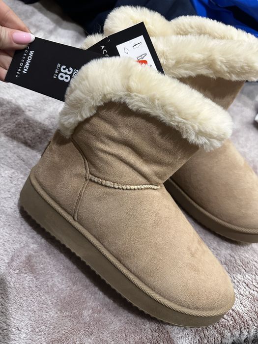 Топли дамски боти