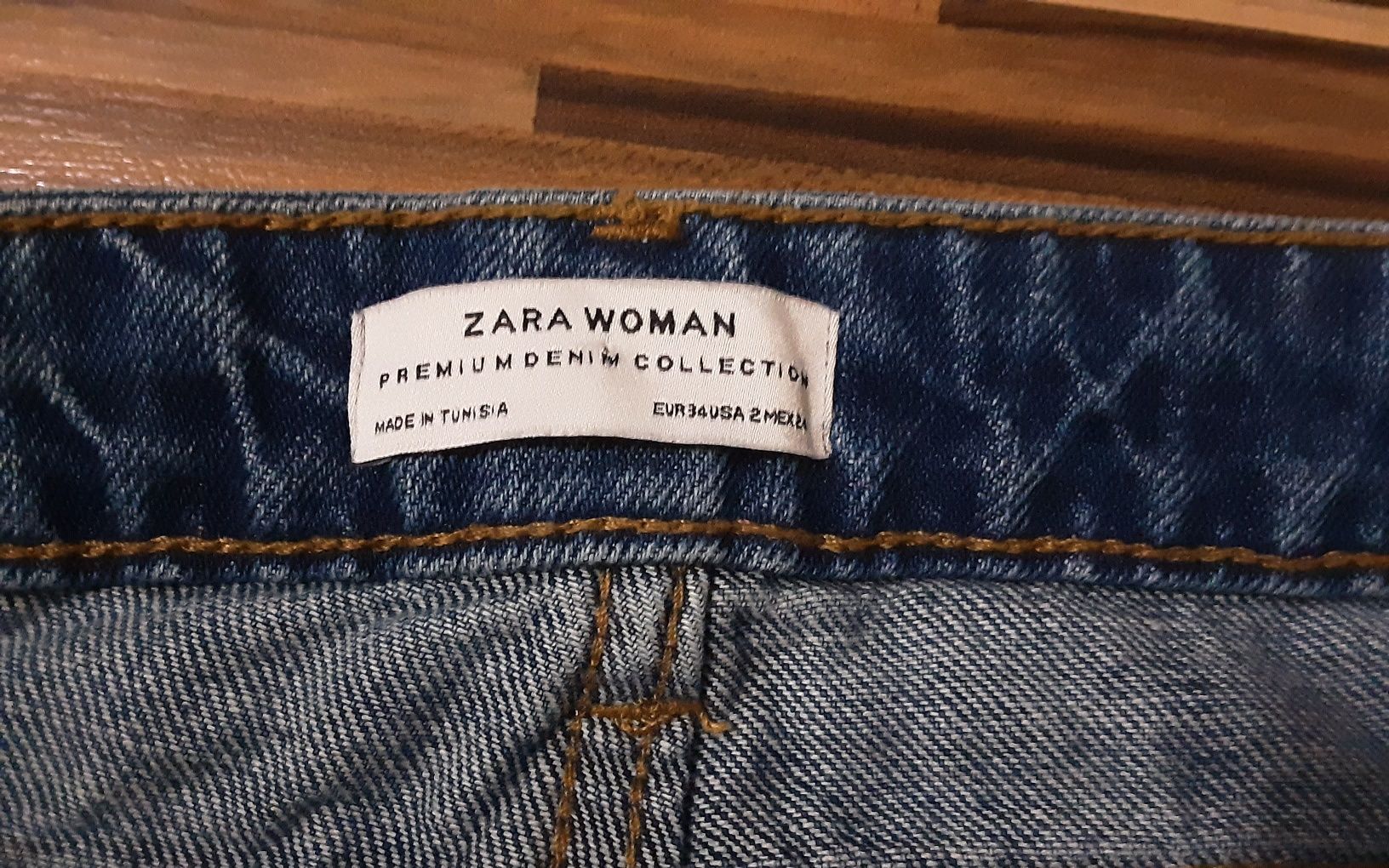 (XS) ZARA сет 2 части нова къса пола & панталон и топ рязана дантела