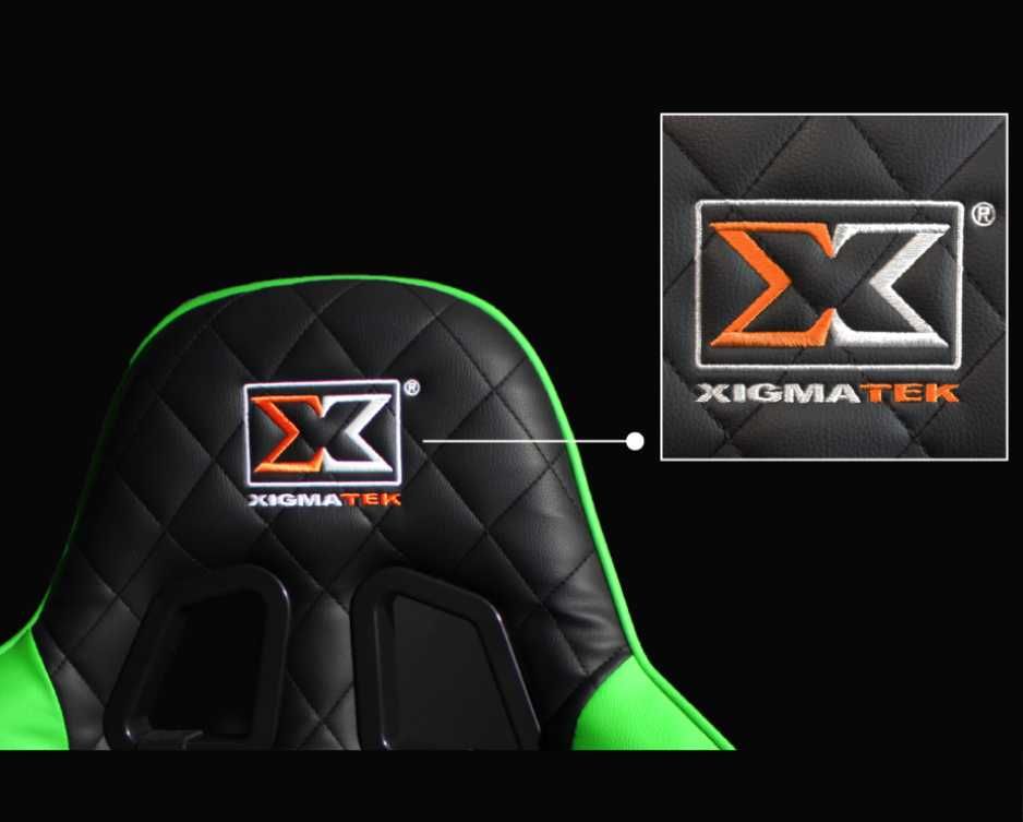[НОВОЕ] Игровое кресло XIGMATEK Hairpin Black/White/Orange