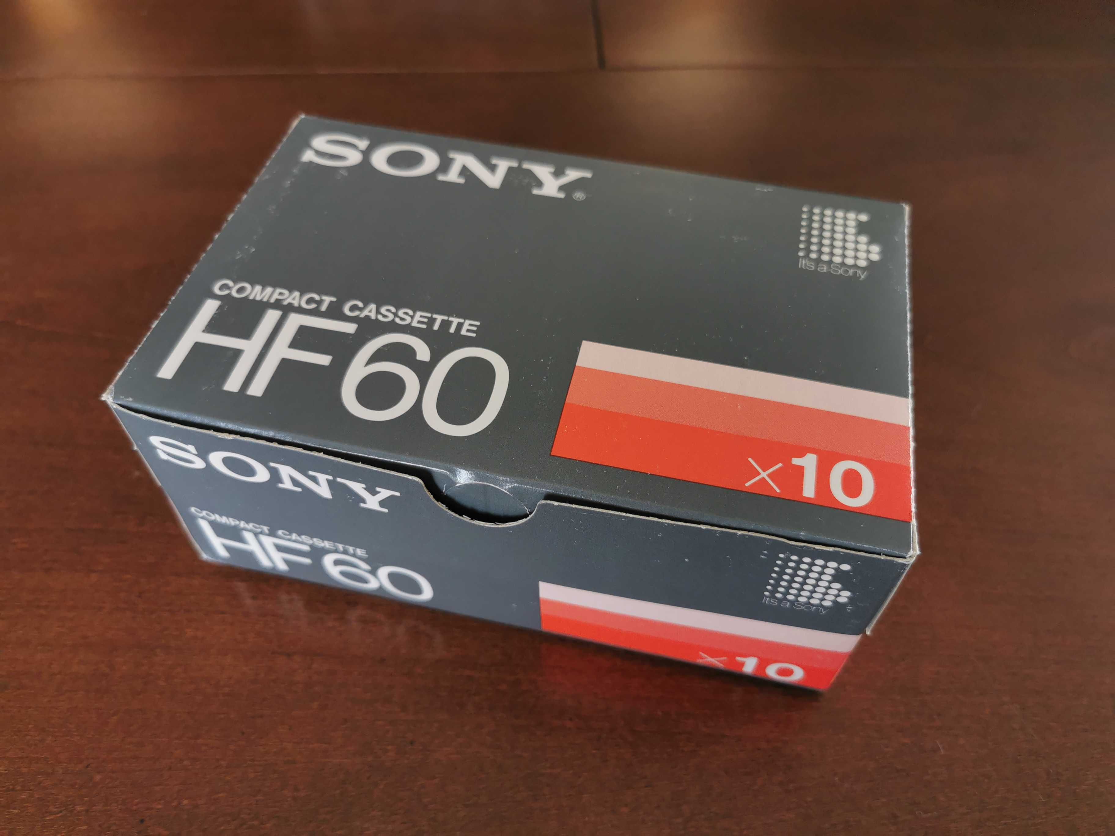 Аудио Касети SONY HF60 HF 60 нови 10 бр. 1985 година