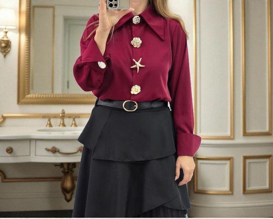 Cămașă dama  bijuterie