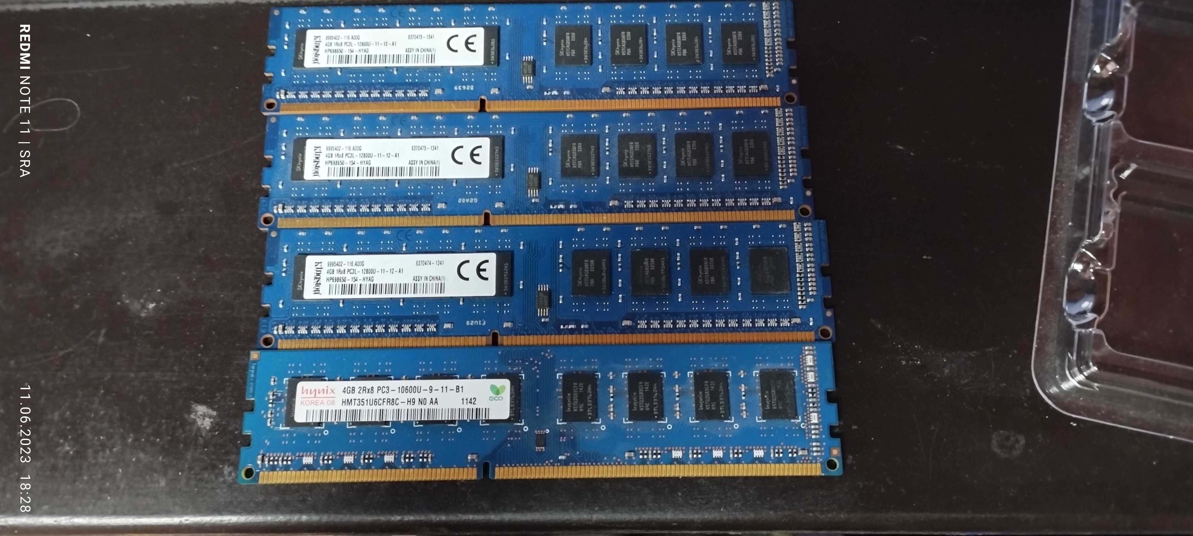 Memorie Kingston 4GB, DDR3