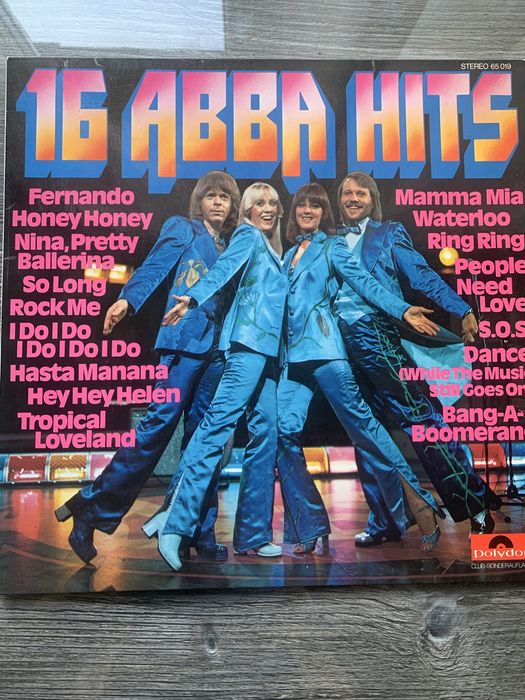 АВВА виниловая пластинка.