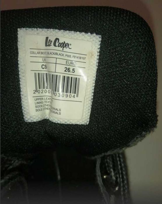 Детски боти Lee Cooper от естествена кожа