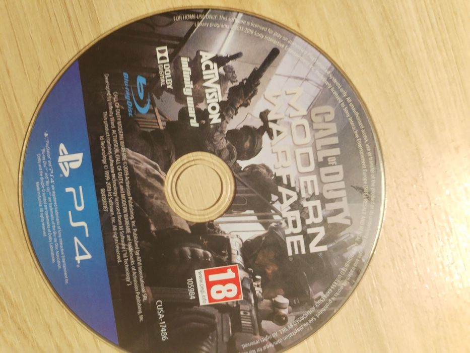 Call of duty Modern Warfare ps4
