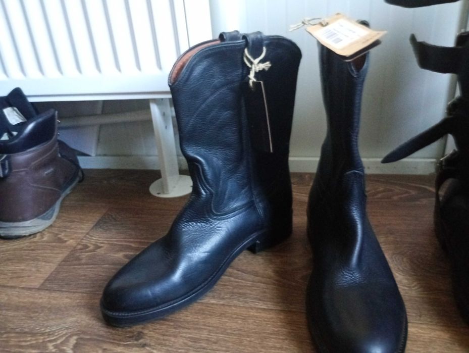 Cizme moto din piele