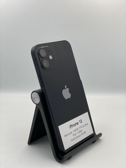 Iphone 12 - 128GB, 91% baterie, 1 an garantie