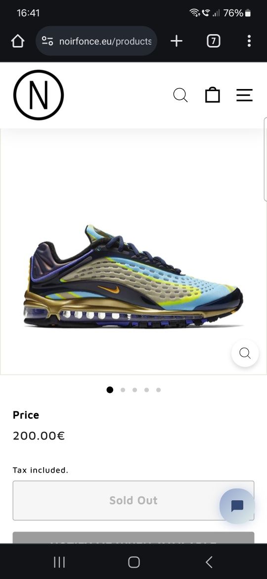 Nike air max deluxe !