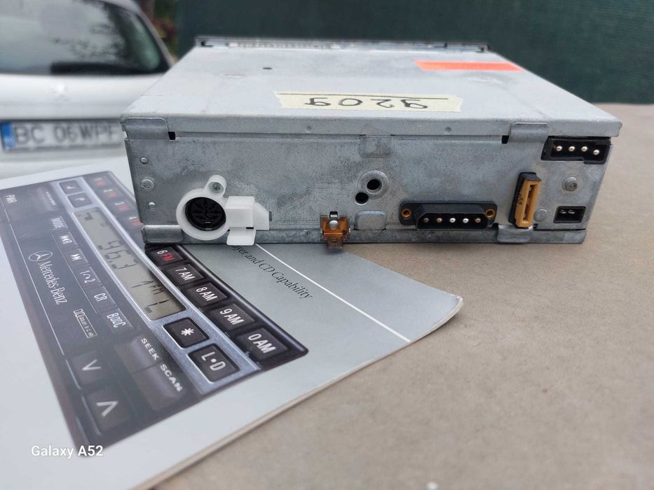 Radio Becker Grand Prix BE 1342 - DECK ptr Mercedes , Porsche