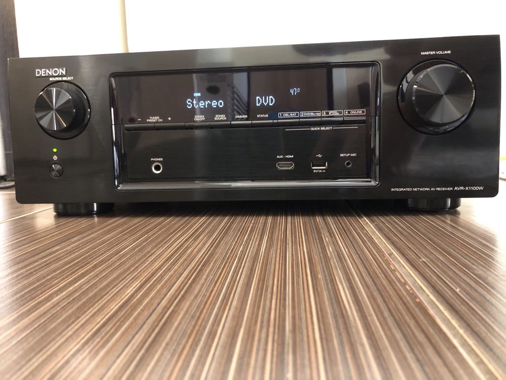 Като нов Denon AVR-X1100 Bluetooth Wi-Fi