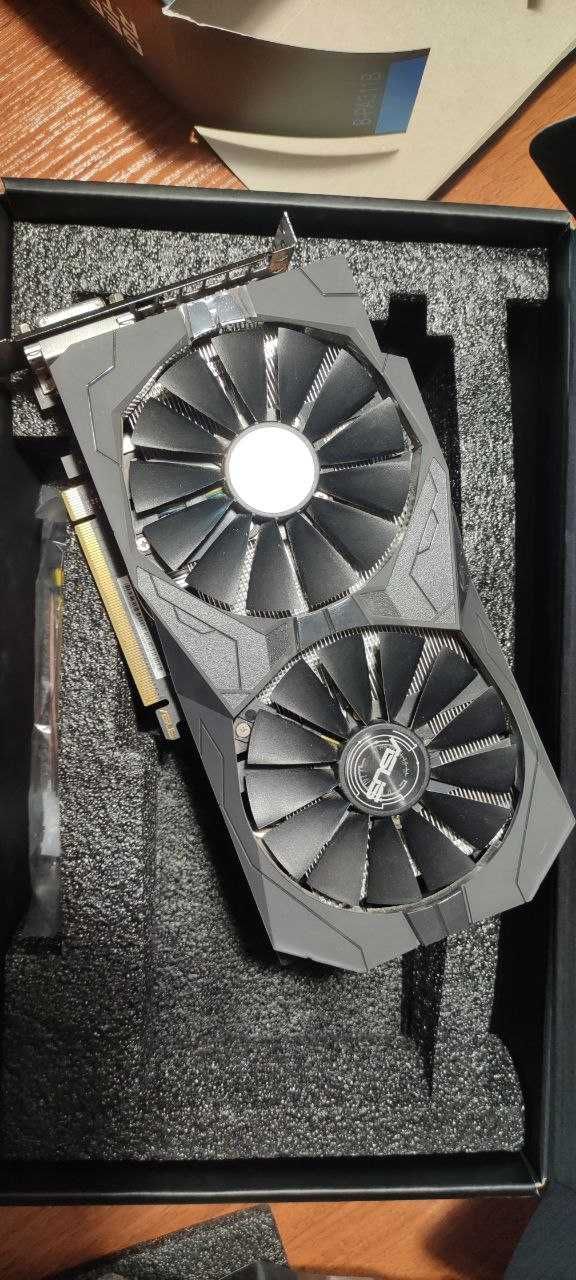 Видеокарта Asus GTX 1050 ti strix OC