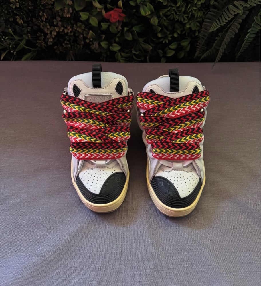 Lanvin curb sneakers