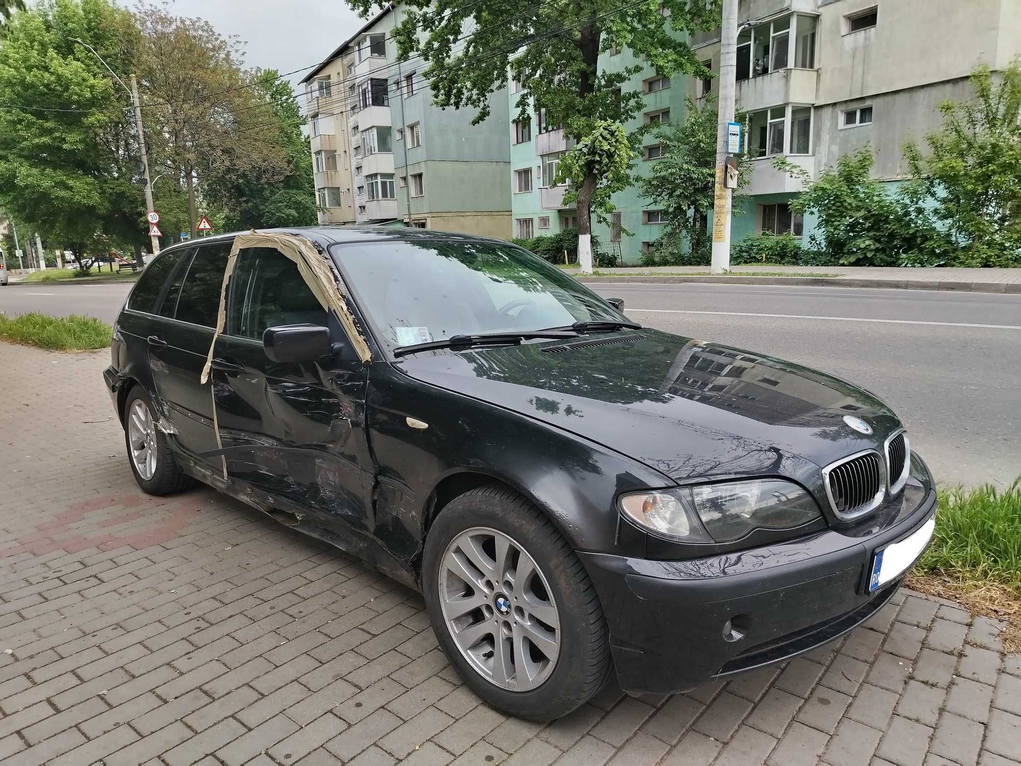 BMW 320D, 2005, 2.0d, 110 CP, usor avariat dreapta lateral