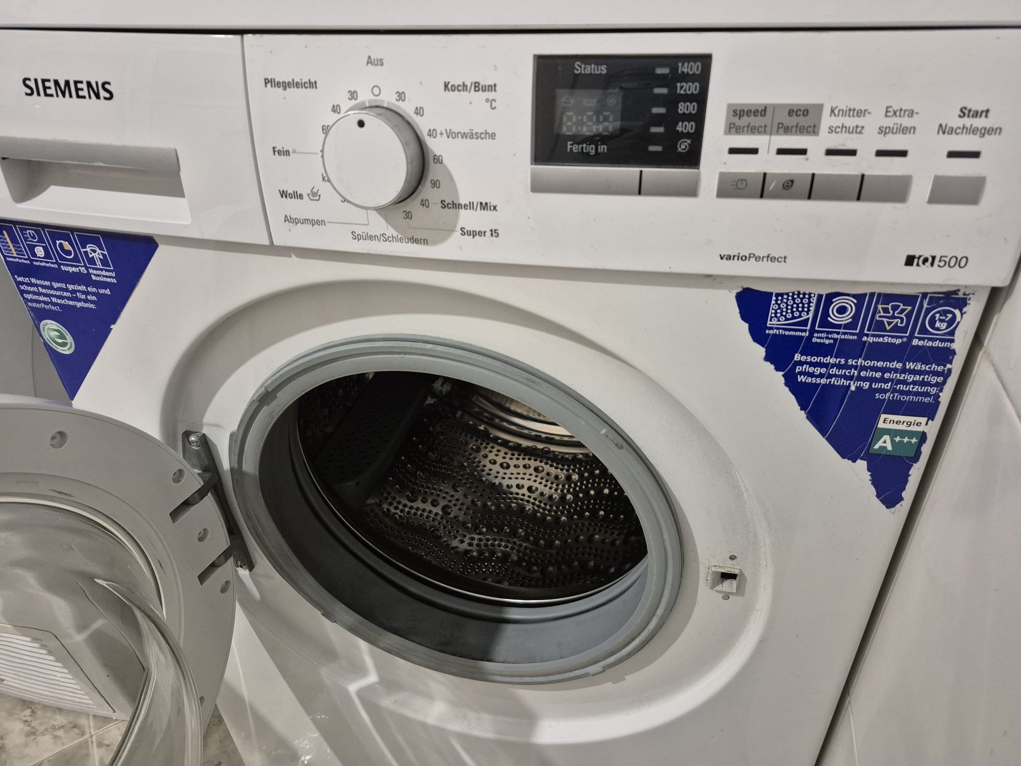 Пералня Siemens IQ500