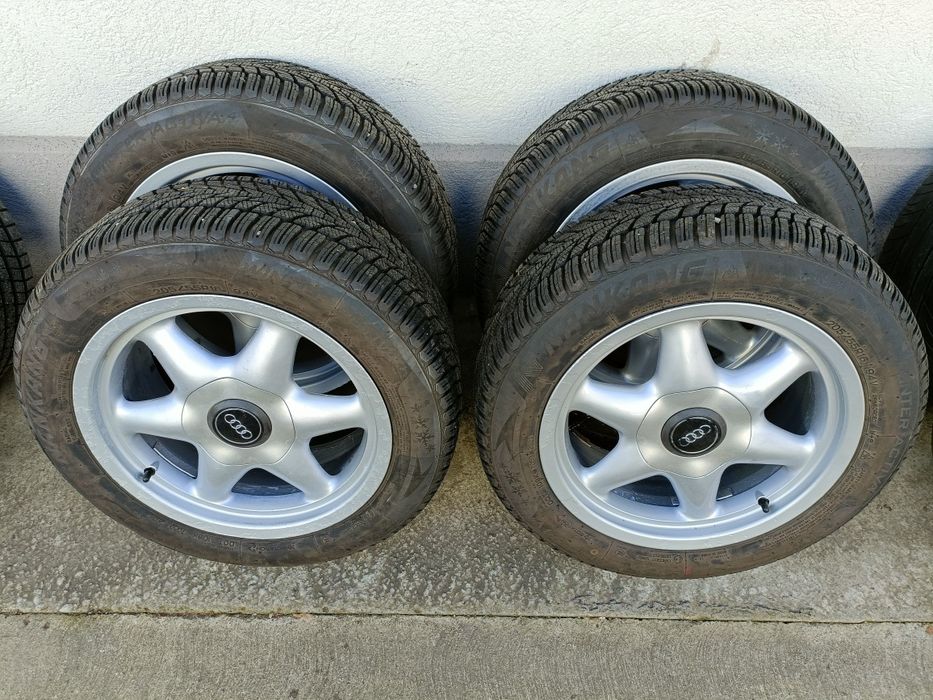 Roti 16" 4x108 originale Audi 80 quattro Competition lip bara scuturi