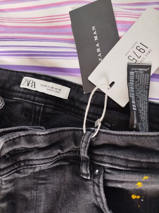 Мъжки Скъсани Дънки ZARA