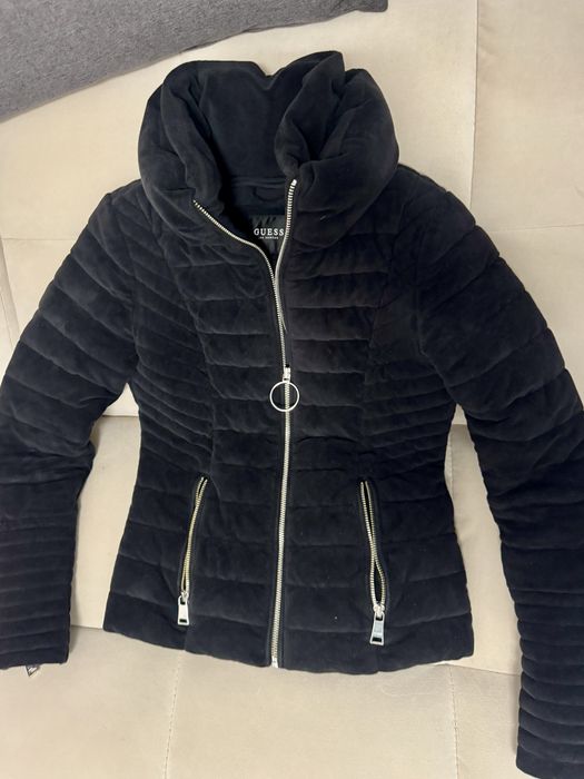 Черно яке Guess кадифе