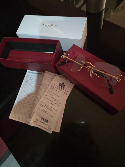 Оригинални очила Cartier (фотосоларни)