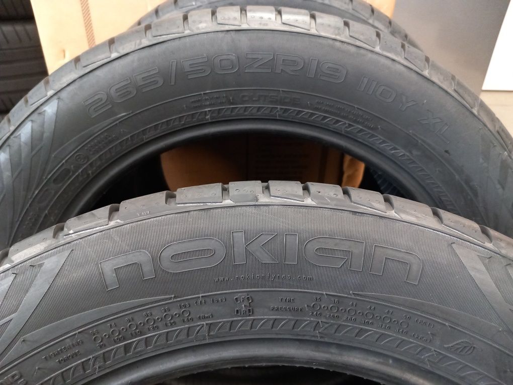 265/50ZR19 110Y 4бр.NOKIAN zLine SUV XL extra load