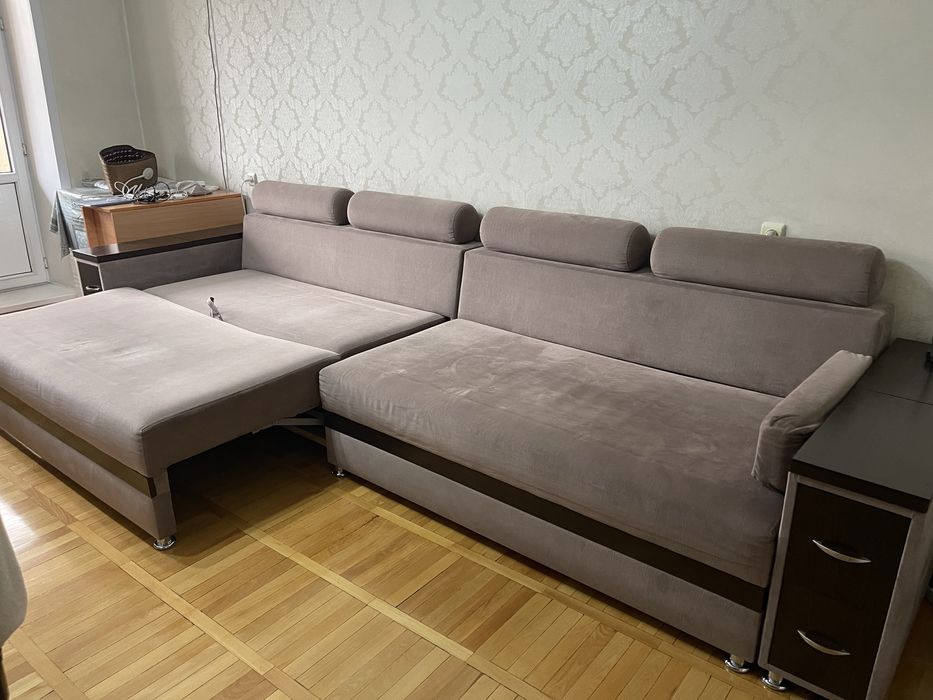 Диван мягкий раскладной