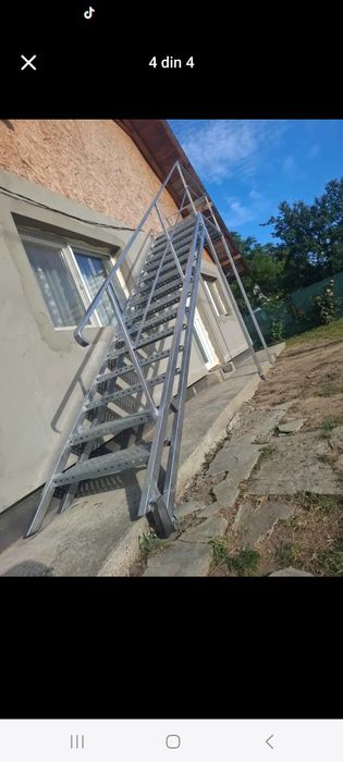 Scara zincate la comanda