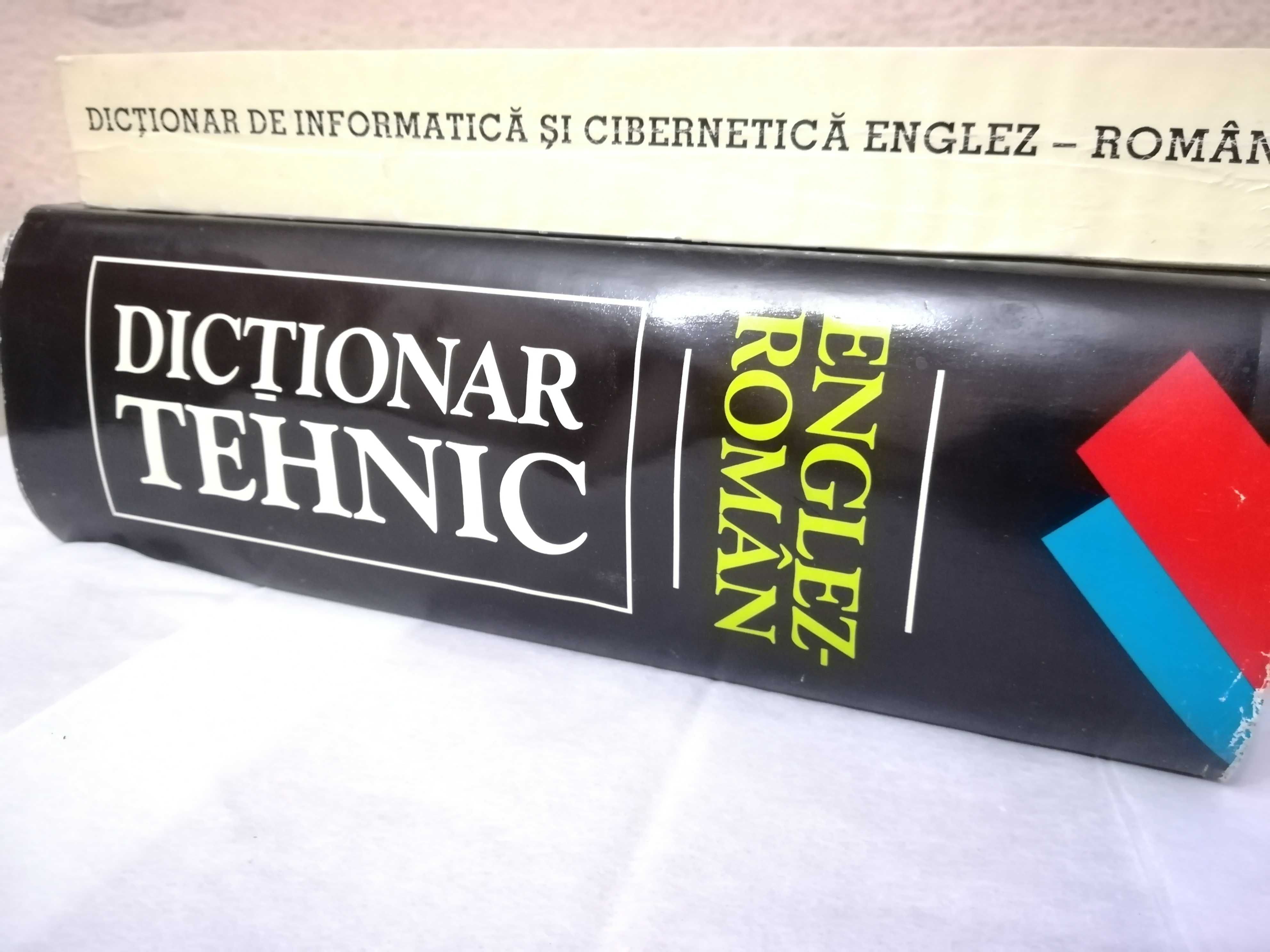 Dicționar englez -romana Leon Levitchi/ Dictionar Tehnic Englez-Roman
