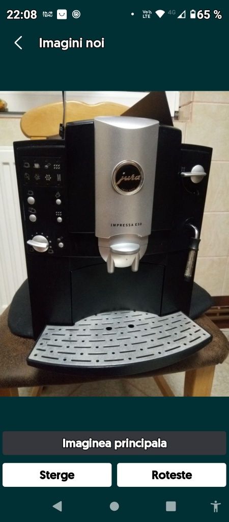 Mașină cafea espresso automata jura