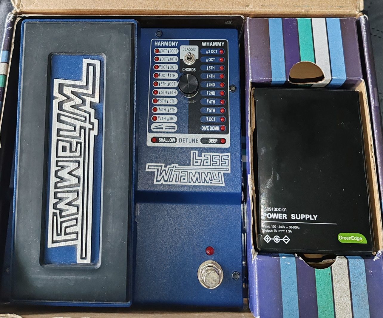 Pedală pentru chitară BASS, WHAMMY