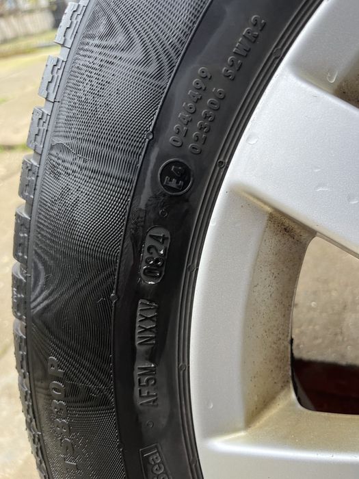 Jante R 16+cauciucuri iarna VW Passat B8