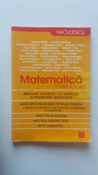 Niculescu - culegere Matematica clasa a V-a