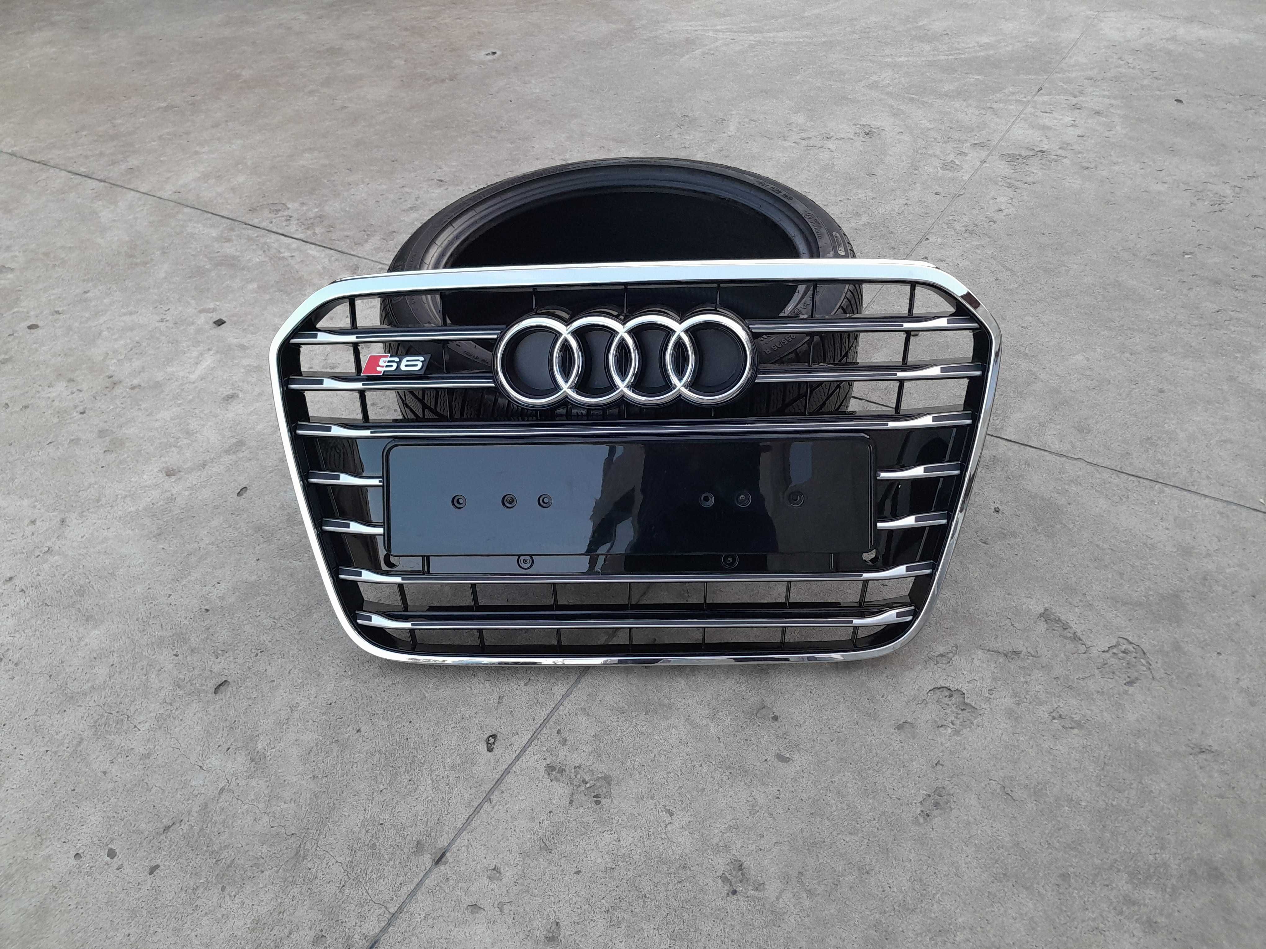 Grila bara fata audi A6 S6 C7 fabricatie 2011 - 2014