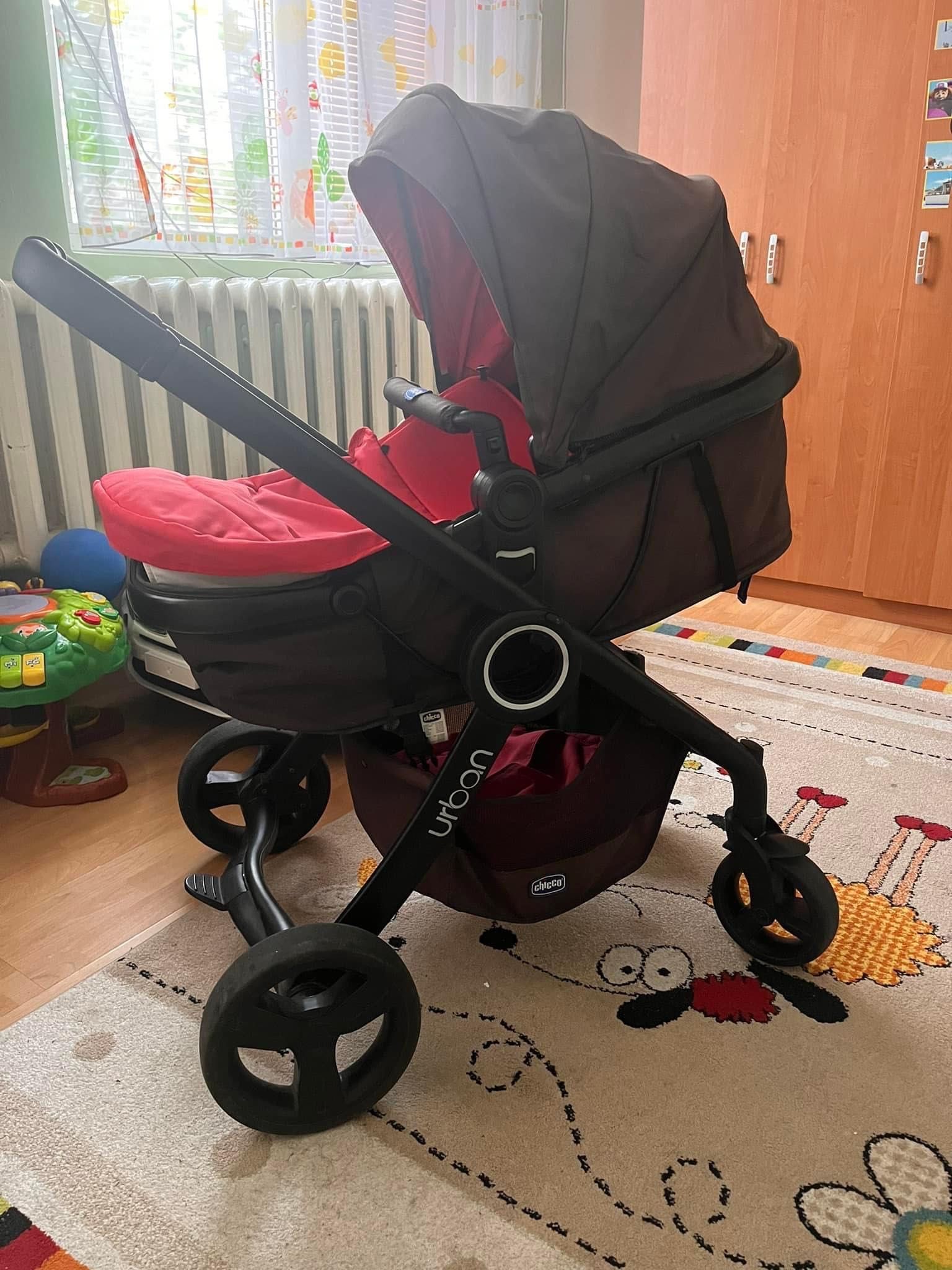 Детска комбинирана количка 2 in 1 Chicco Urban