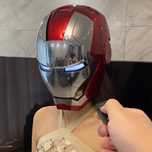Masca electric lui Iron man MK5 deschidere cu voce, nou