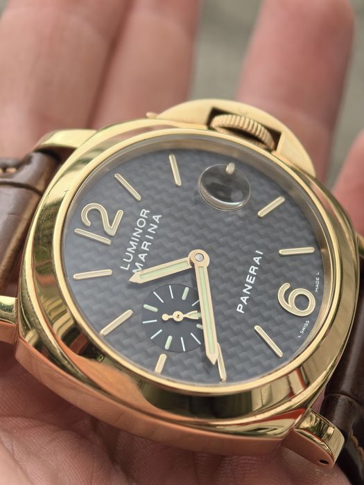 Златен Panerai Luminor Marina 18K Yellow Gold Limited Edition