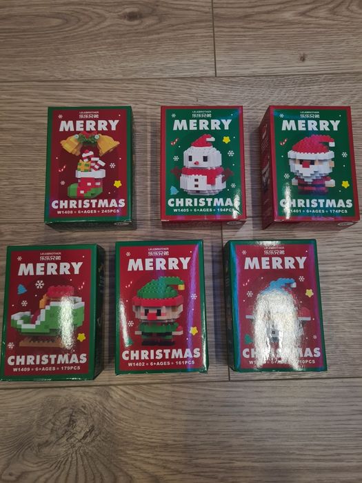 Новогодний конструктор как lego